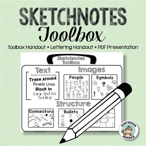 Sketchnotes Toolbox Expressive Monkey