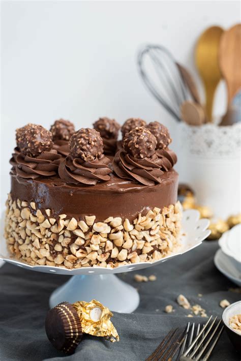 Pastel De Ferrero Rocher