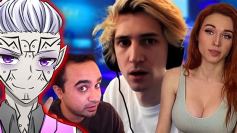 Twitch Fails Vtuber Reaction Ft Xqc Amouranth Ludwig Vedal