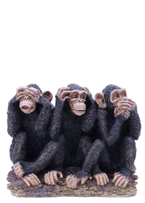 Buy Three Monkeys See, Speak, Hear No Evil Statue for Sale Online in USA & Canada. – OakValleyDecor