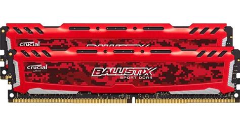 Crucial Ballistix Sport LT Red DDR4 2666MHz 2x16GB BLS2K16G4D26BFSE