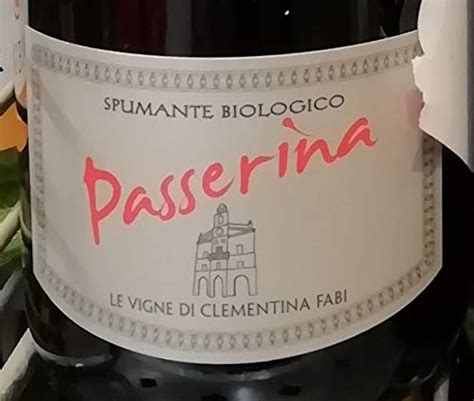 Vendita 3x Bottiglie Vino Passerina Spumante Extra Dry BRUT Biologico