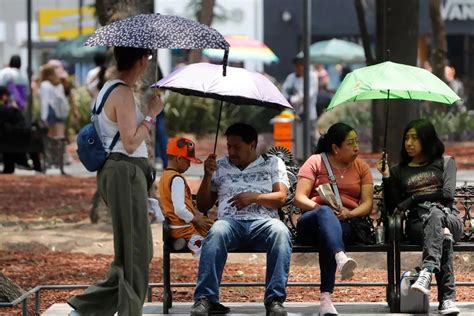 Hoy inicia tercera onda de calor en México 25 estados con temperaturas