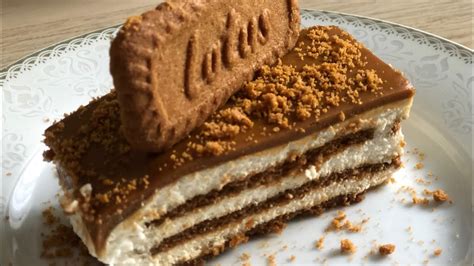 Lotus Biscoff Slojevita Torta Kolač Bez Pečenja Lotus Biscoff Layered