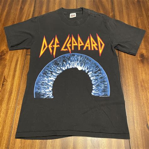 Def Leppard Adrenalize Vintage Tour T Shirt 1992 Size Gem