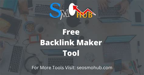 Free Backlink Generator And Maker Create Quality Backlinks Online