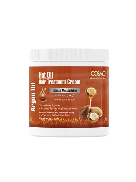 Argan Oil Hot Oil Hair Treatment Cream Intensive Moisturizing Cosmocosmetics India