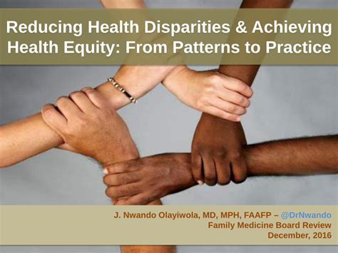 Pdf Reducing Health Disparities Achieving Health Equity