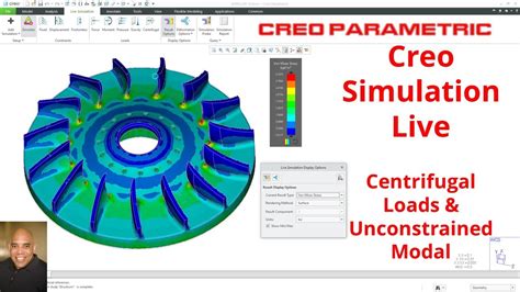 Creo Parametric 6 0 Creo Simulation Live Centrifugal Loads And