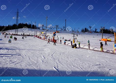 Ski Resort Bania In Bialka Tatrzanska Poland Royalty-Free Stock Image | CartoonDealer.com #106939570