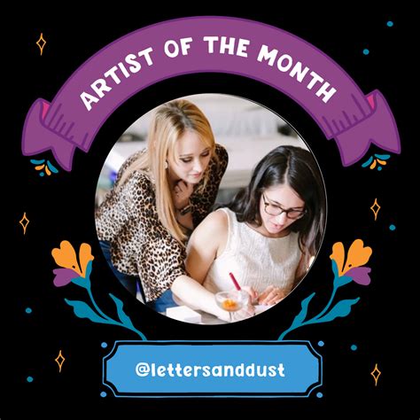 November Artist Of The Month Lettersanddust