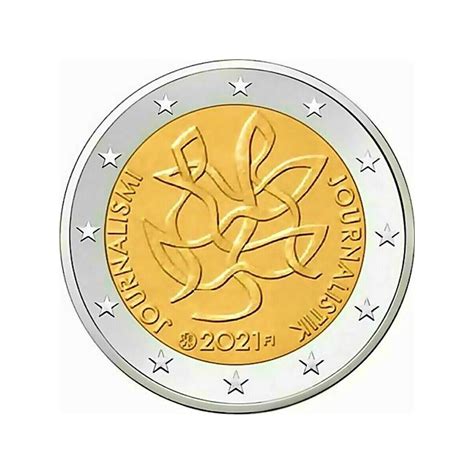 2 Euro Finnland 2021 Journalismus bfr unc Aurinum Online Münzenha