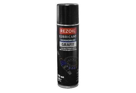 Графитовая смазка аэрозоль 335 мл REZOIL GRAFIT – купить в интернет ...
