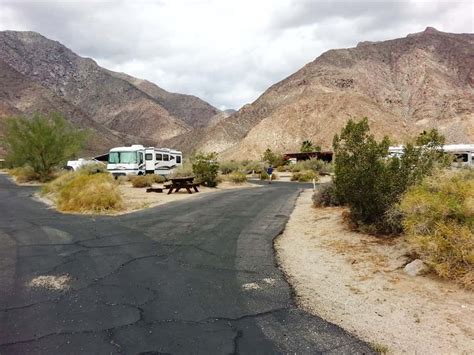 Borrego Palm Canyon Campground Borrego Springs California Ca