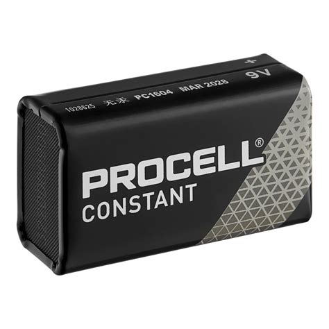 Procell Pc1604 Constant 9v Alkaline Batteries 12pack