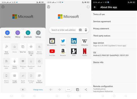 Microsoft Edge Android