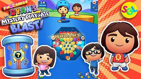 🚀 New Ryans Mystery Playdate Blast Game Ryans World Puzzle Blast