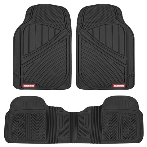 Buy Motor Trend FlexTough Performance All Weather Rubber Car Floor Mats