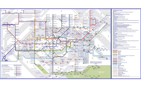 The Tube Map, Redesigned By A Tooting Resident - Last Train