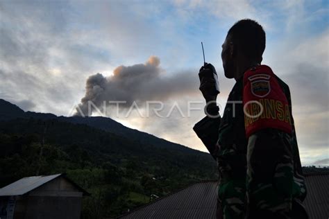 Kawasan Rawan Bencana Gunung Marapi Di Agam Antara Foto