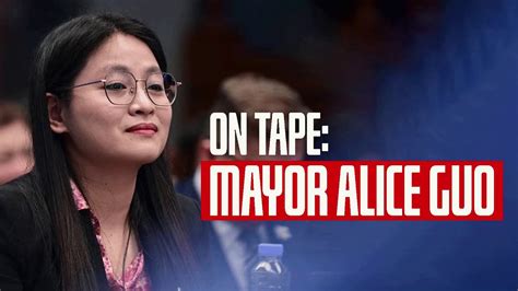 Mga Pahayag Ni Mayor Alice Guo Sa Isyu Sa Pogo Youtube