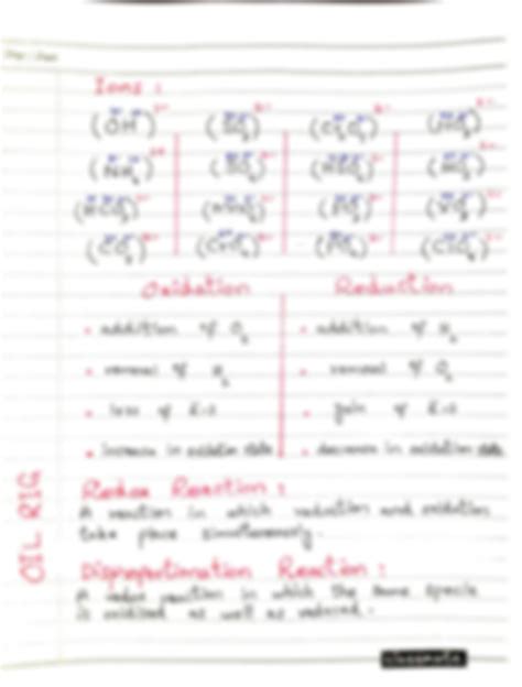 SOLUTION Redox Reactions And Electrochemistry AS Level Chemistry Notes