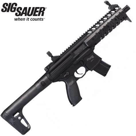 Sig Sauer MPX Black AirGun 177 Semi Automatic 30 Shot Rifle Barrel