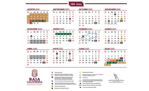 Este Es El Calendario Escolar 2022 2023 Para Baja California