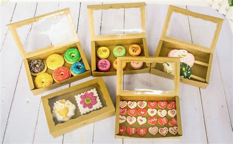 Amazon RomanticBaking Paquete De 12 Cajas De Galletas