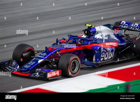 Pierre Gasly Driving His Scuderia Toro Rosso STR13 F1 Car During