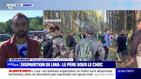 Disparition de Lina le père sous le choc a participé à la battue de