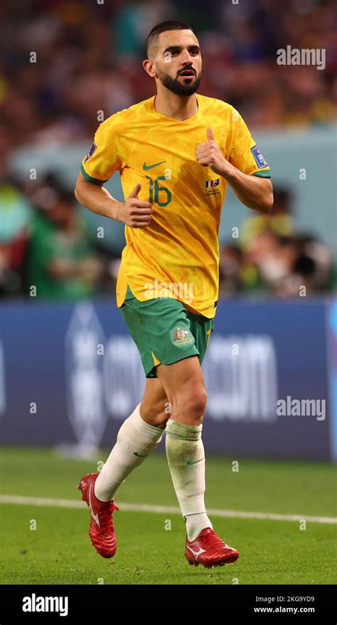 Al Wukair Qatar 22nd November 2022 Aziz Behich Of Australia During