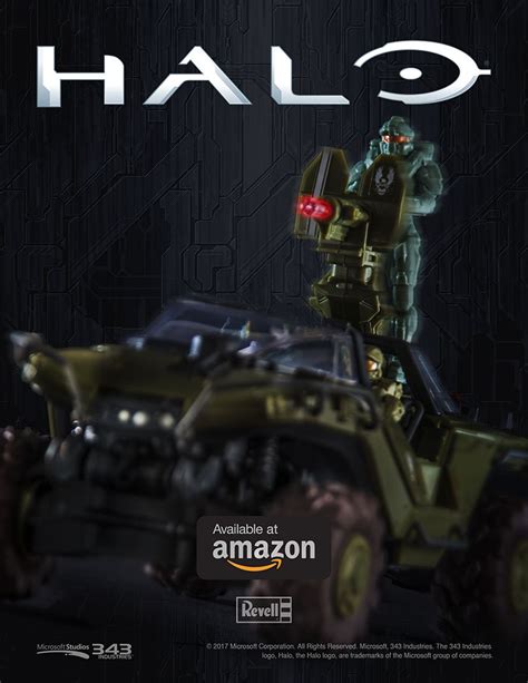 Now On Amazon Unsc Warthog Halo Model Kits From Revell 45 Stars