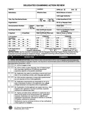 Fillable Online Opm Deactioncklst Form Fax Email Print Pdffiller