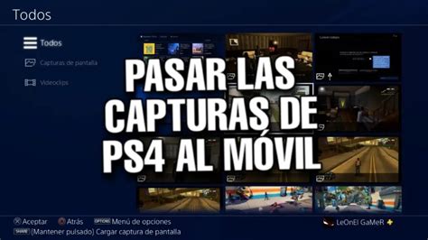 Cómo ver capturas de pantalla PS4 en móvil Haras Dadinco