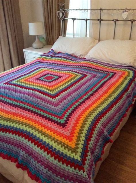 Crochet Bedspread Crochet Cushions Crochet Rug Crochet Home Granny