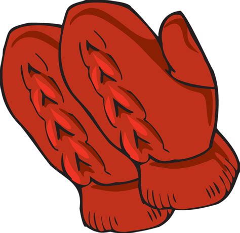 Clip Art Winter Gloves - ClipArt Best