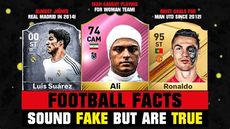 Football Facts That Sound Fake But Are True Youtube