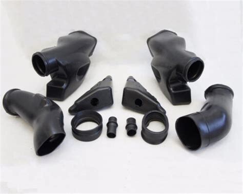 Black Abs Ram Air Intake Tube Ducts Duct For Honda Cbr600rr Cbr 600rr 2003 2004 Ebay