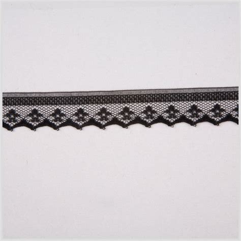 34 Black Fine Lace Fine Lace Trims