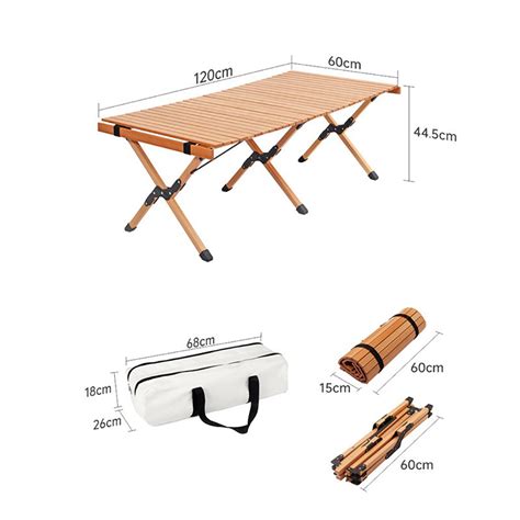 Popular Portable Foldable Outdoor Furniture Camping Supplies Wood ...