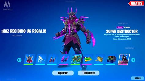 Cómo CONSEGUIR DESBLOQUEAR la SKIN del SUPER DESTRUCTOR Fortnite x