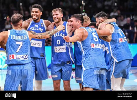 Giannis Antetokounmpo And Greece Celebrate Que Qualification For The Olympic Games In Paris