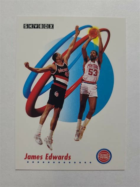 JAMES EDWARDS 1991 92 SKYBOX BASKETBALL CARD 82 E5594 EBay