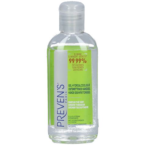 PREVEN S Gel Hydroalcoolique Pocket Thé Vert 100 ml Redcare Pharmacie