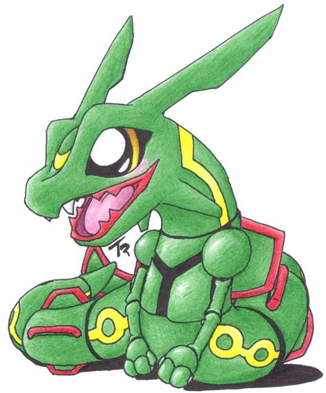 Commission Chibi Rayquaza By Mothergarchomp On Deviantart