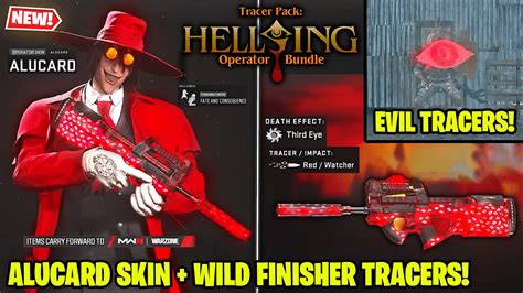 New Tracer Pack Hellsing Operator Bundle 👿 Alucard Finisher Mw2 Warzone