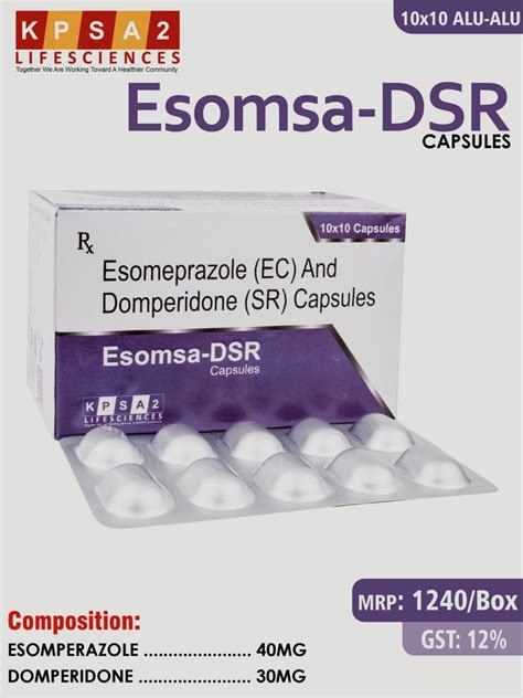 Esomeprazole Domperidone Capsules Capsule Non Prescription At