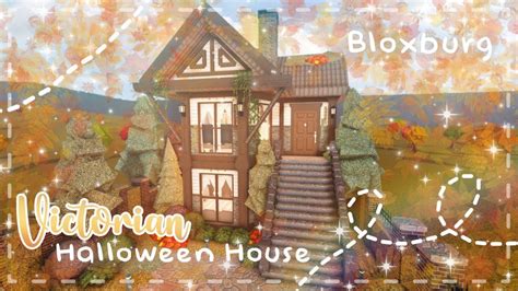 Roblox Bloxburg - Two-Story Dark Victorian Halloween House - Minami Oroi | Halloween house ...