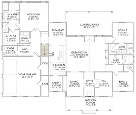 Modern Farmhouse Plan 2 770 Square Feet 3 Bedrooms 3 5 Bathrooms 6422 00024